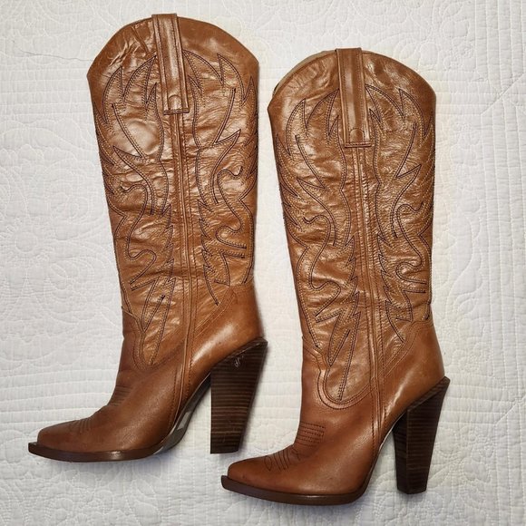 RARE - Jessica Simpson Alan boots size 9.5 - Picture 2 of 7